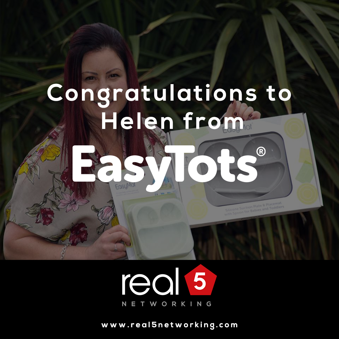 real5networking's tweet photo. Another huge congratulations to Real 5 Member Helen Davies from EasyTots, she has just been crowned The Times Rising Star, entrepreneur of the year! #EasyTots #Real5Networking #Congratulations https://t.co/EWgTHOSj2j https://t.co/65OvWcB2uC