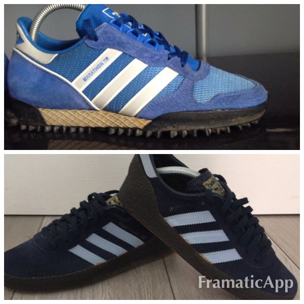 clarksters71's tweet photo. Good start to the #week #adidasoriginals #adidas #marathontr &amp; #Ogmontreal76 #coolaschuff #adidaswearingloyal #forthosethatknow #addicted #obsessed #adilove #aditastic #3stripes #casualwayoflife @aoatop5 /// 😉👌🏻 https://t.co/L3w4m85UCn