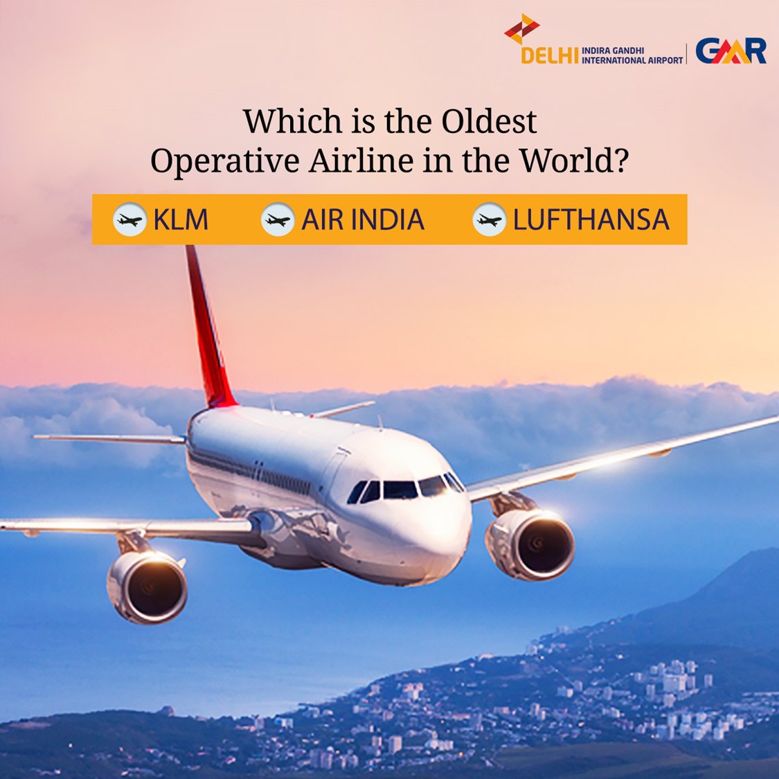 DelhiAirport's tweet image. Can you answer this fun question on #AviationTrivia?