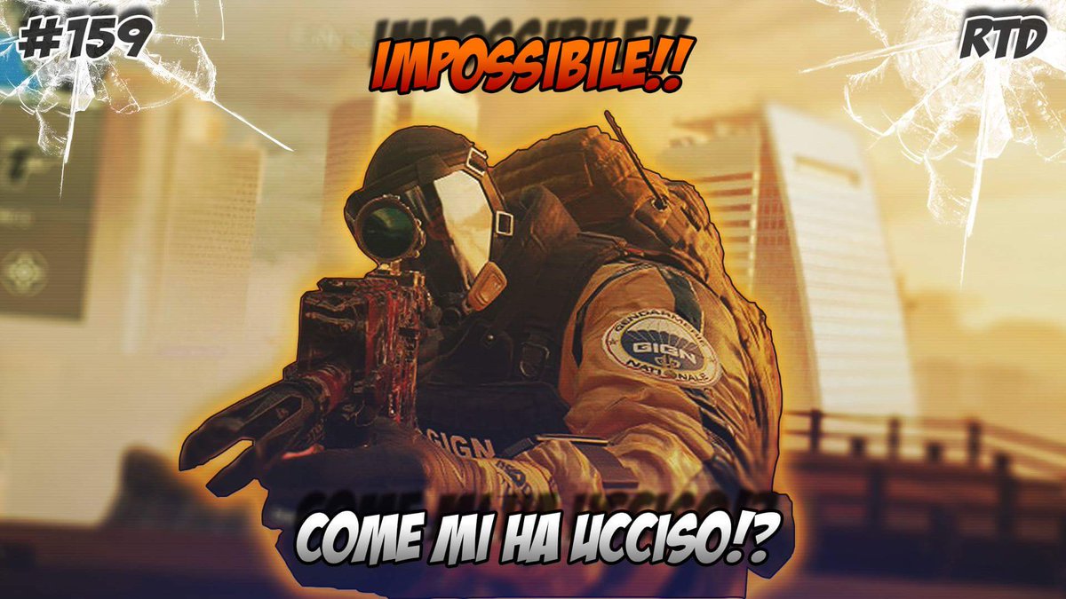 DravenNHK's tweet photo. NUOVO #VIDEO ONLINE!!

Mi spiegate come ha fatto #Lion a fare la #kill!?
Nelle #ranked di #RainbowSixSiege capitano solo a me queste cose 😑 ...

#RainbowSix #R6S #R6Siege #Xbox #YouTube #YouTubeItalia #esports 

https://t.co/phYXEbSrU1 https://t.co/phiXF2zKrb