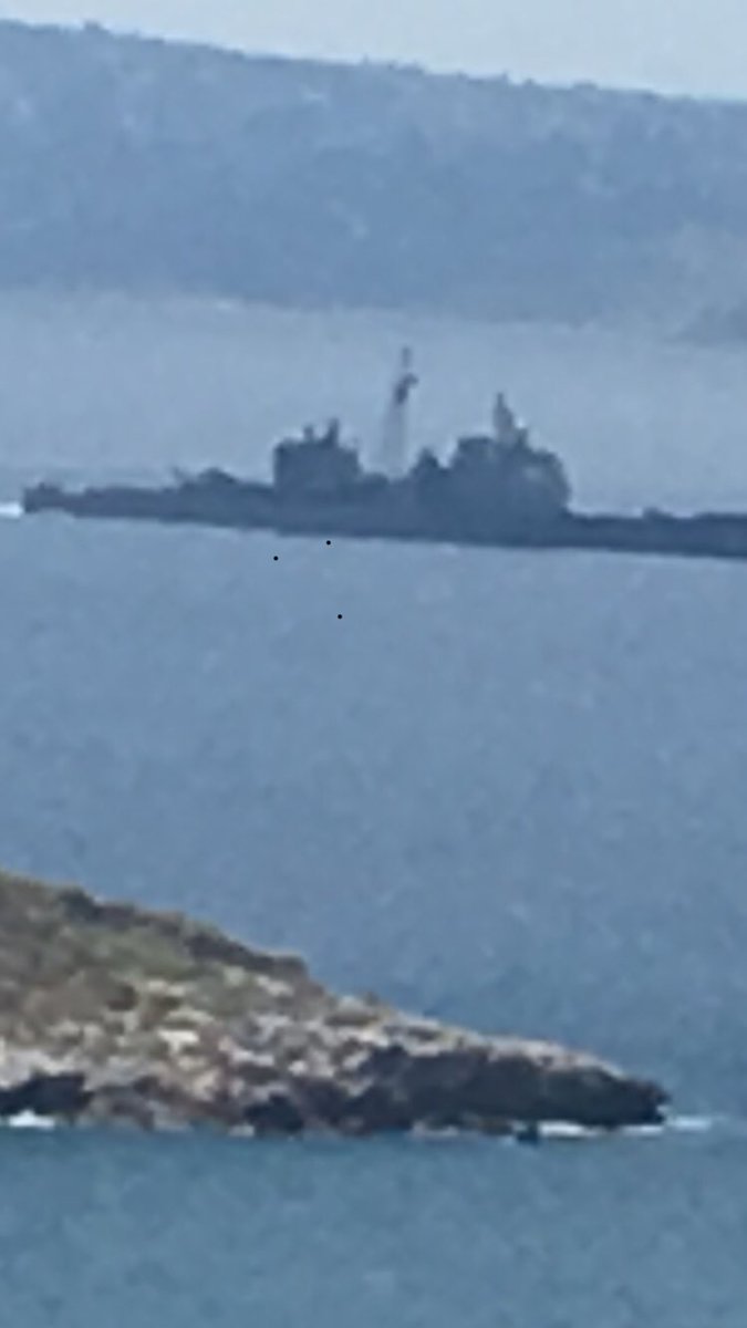 #USSPAULHAMILTON DDG60 #Soudabay  right now 💙🇬🇷💙