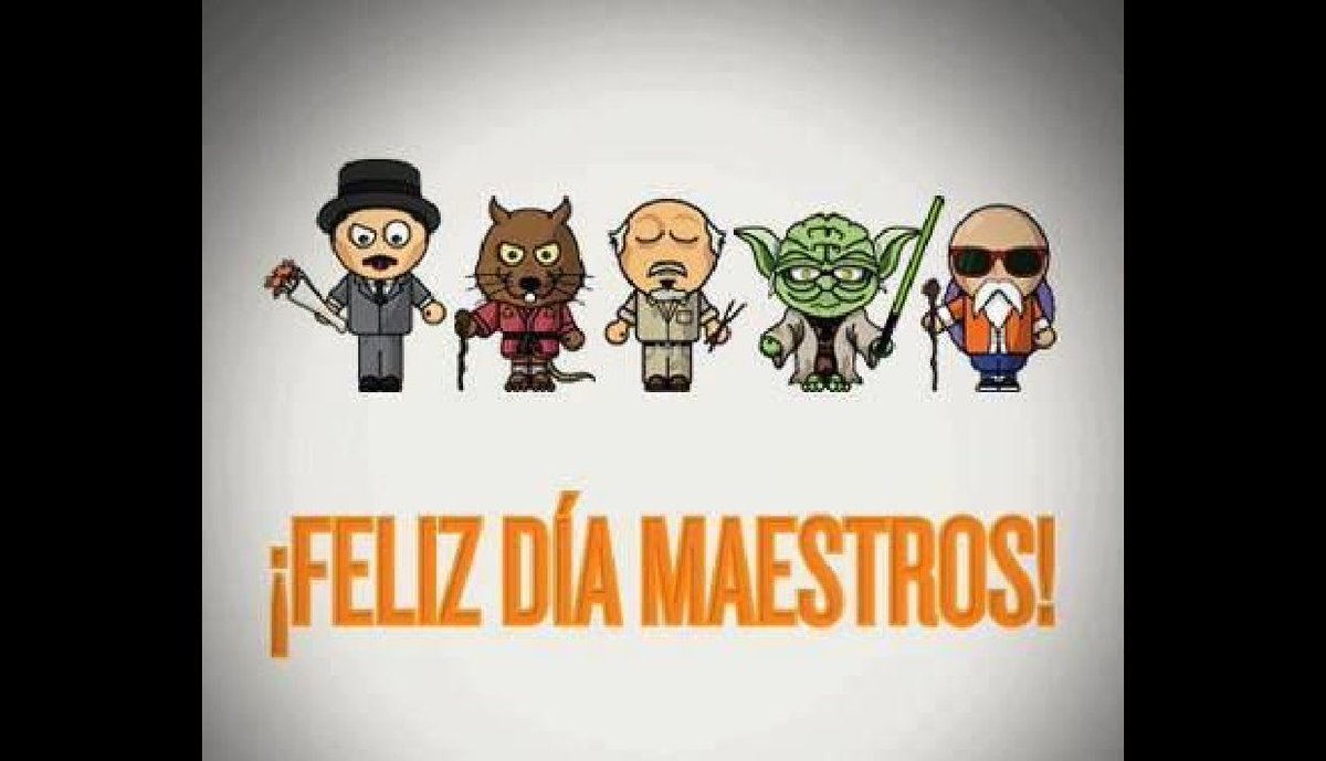#felizdiadelmaestro 
 
QUIEN FUE EL MAS MACHINE 
DE TODOS LOS #MAISTROS