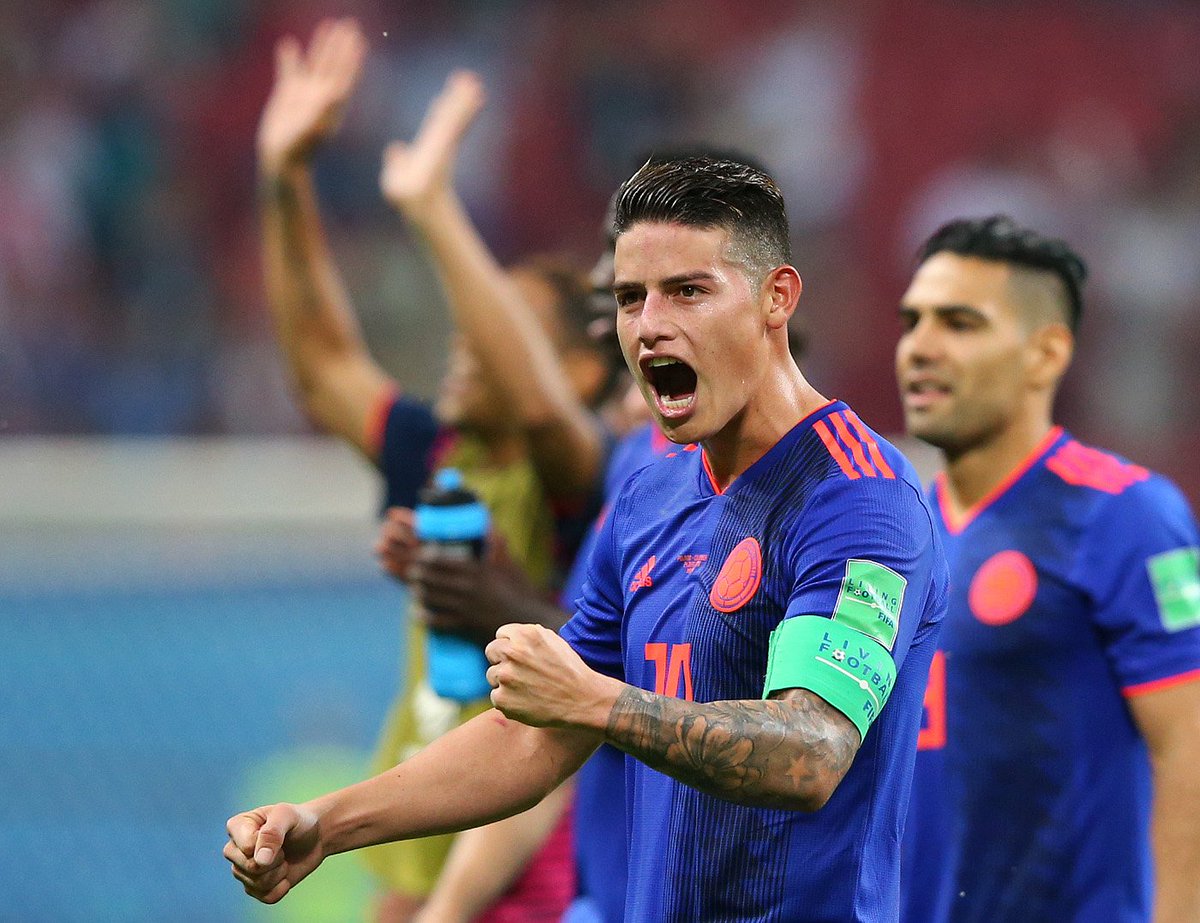 ChampionsLeague's tweet photo. 🇨🇴 James Rodríguez 👌

#UCL https://t.co/qhXNCWLdYe