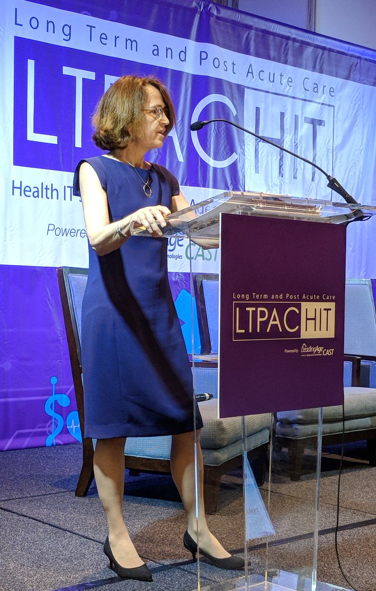 larrywolf51's tweet photo. #LTPAC18 Kate Smith Sloan @LeadingAge "We can no longer live only in our lanes" #interop https://t.co/IIGYQZ2mf0