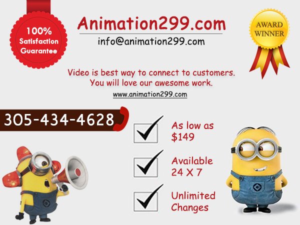 BestdesignCom's tweet photo. Video is best way to connect to https://t.co/mo0Wd3Om3I will love our awesome work.
Contact: https://t.co/SAGbrOKvDc
#videomakingcompany #Animation #miamivideomaker #worldcup https://t.co/vfa3Htbvsr