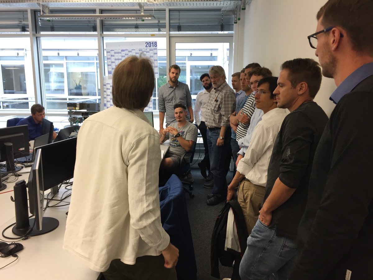 spear_project's tweet photo. SPEAR [GER Team] WP2 &amp; WP3 Workshop at EKS InTec #Weingarten - End of the Workshop: visiting @EKS_Intec Facilities in Weingarten #TeamWork #SPEAR #Project #ITEA #Workshop #Research #EnergyModels #Simulation #NextChallenges #EndOfWorkshop https://t.co/rnWd1jUMeV