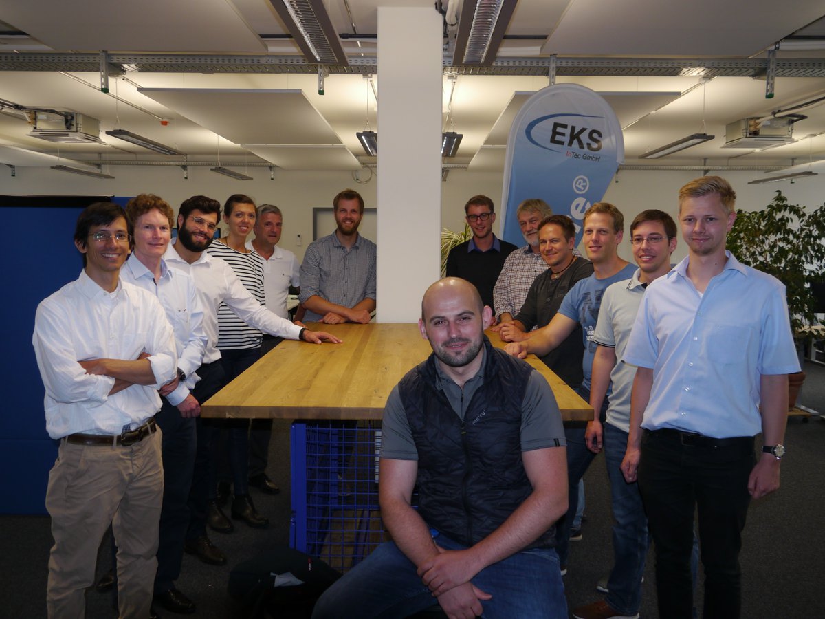 spear_project's tweet photo. SPEAR [GER Team] WP2 &amp; WP3 Workshop at EKS InTec #Weingarten - End of the Workshop: visiting @EKS_Intec Facilities in Weingarten #TeamWork #SPEAR #Project #ITEA #Workshop #Research #EnergyModels #Simulation #NextChallenges #EndOfWorkshop https://t.co/rnWd1jUMeV