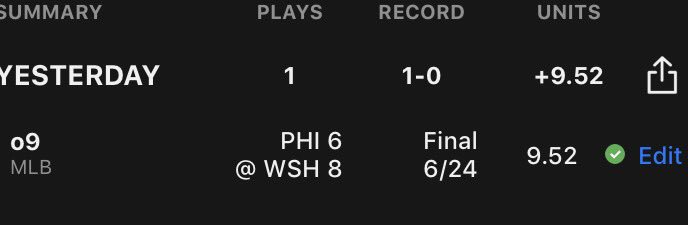 Locks_Only21's tweet photo. We hit our 10U Max bet with ease last night. Great way to cap off the week! 🔐💰. DONT MISS OUT ON OUR 2U WORLD CUP PARLAY. ONLY $15 for the play and if we lose your money back! RT AND DM!
#locksonly https://t.co/iiBbNJCABX
