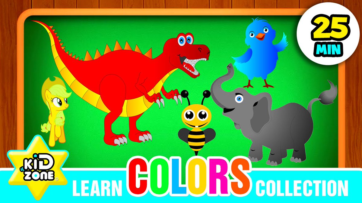 KittenMimi2019's tweet photo. Learn Colors Collection with Animals - Dinosaur - Elephant - Bees - My Little Pony - Star Kid Zone
WATCH THE VIDEO: https://t.co/eVS3EXlYSA
#learncolors #colorscollection #learncolorscollection #forkids #elephant #dinosaur #mylittlepony #parents https://t.co/NdJXQ8sIcx