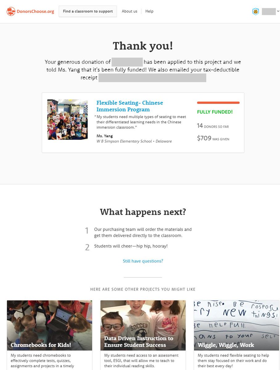 BwkGood's tweet photo. Just #helped fully #fund another #charity #school project. With @BulwarkCoin #masternode we're using all #ResidualIncome from masternodes &amp; #ProofOfStake https://t.co/cP98bYeQ3L … #KidsDeserveIt #Crypto #cryptocurreny #blessed $BWK #BulwarkCoin #BWK @DonorsChoose https://t.co/gDTw31iUED