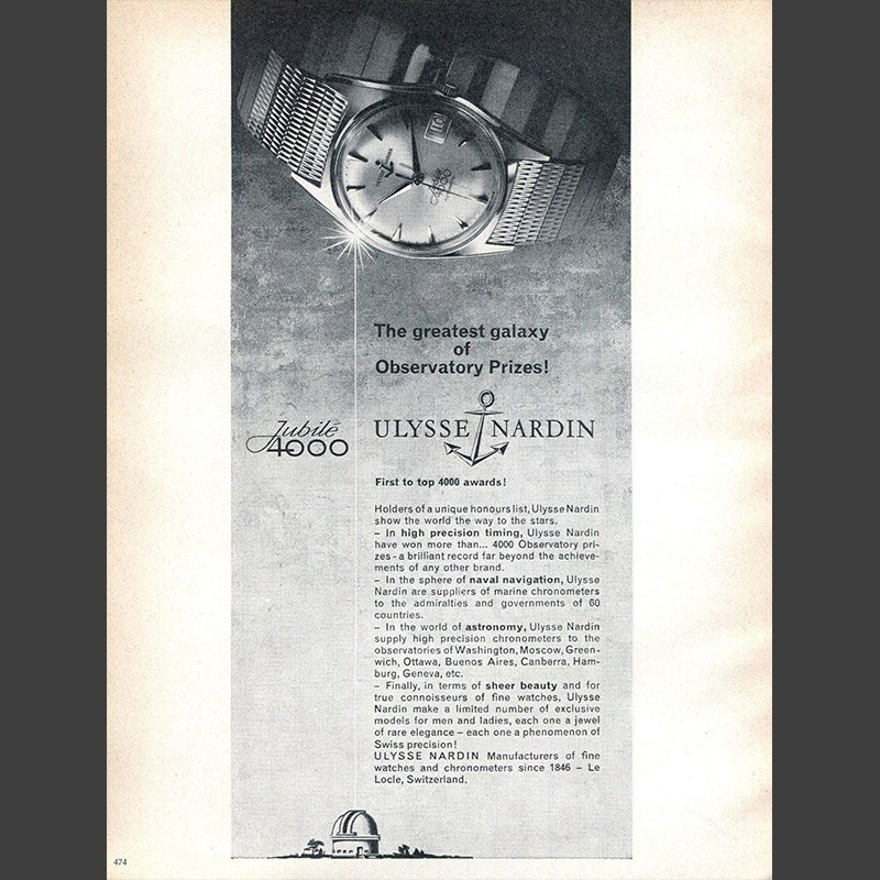 ulysse nardin 1960