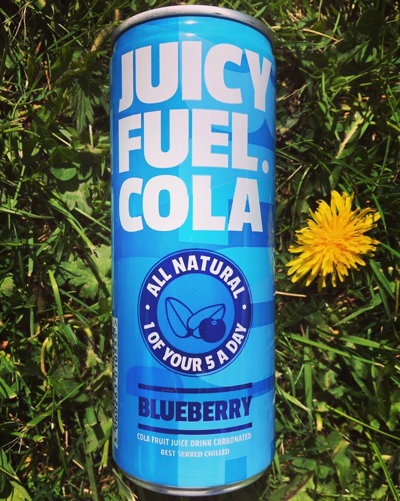 What could be better than a 100% natural, ice cold 'World First' Blueberry Juicy Fuel Cola to quench your thirst. It is also available through Amazon in boxes of 6. The Amazon item number B01N4EB1GO will take you straight to our page 😃#wherecanibuythis #blueberry #JFC 🍇🍋🍒