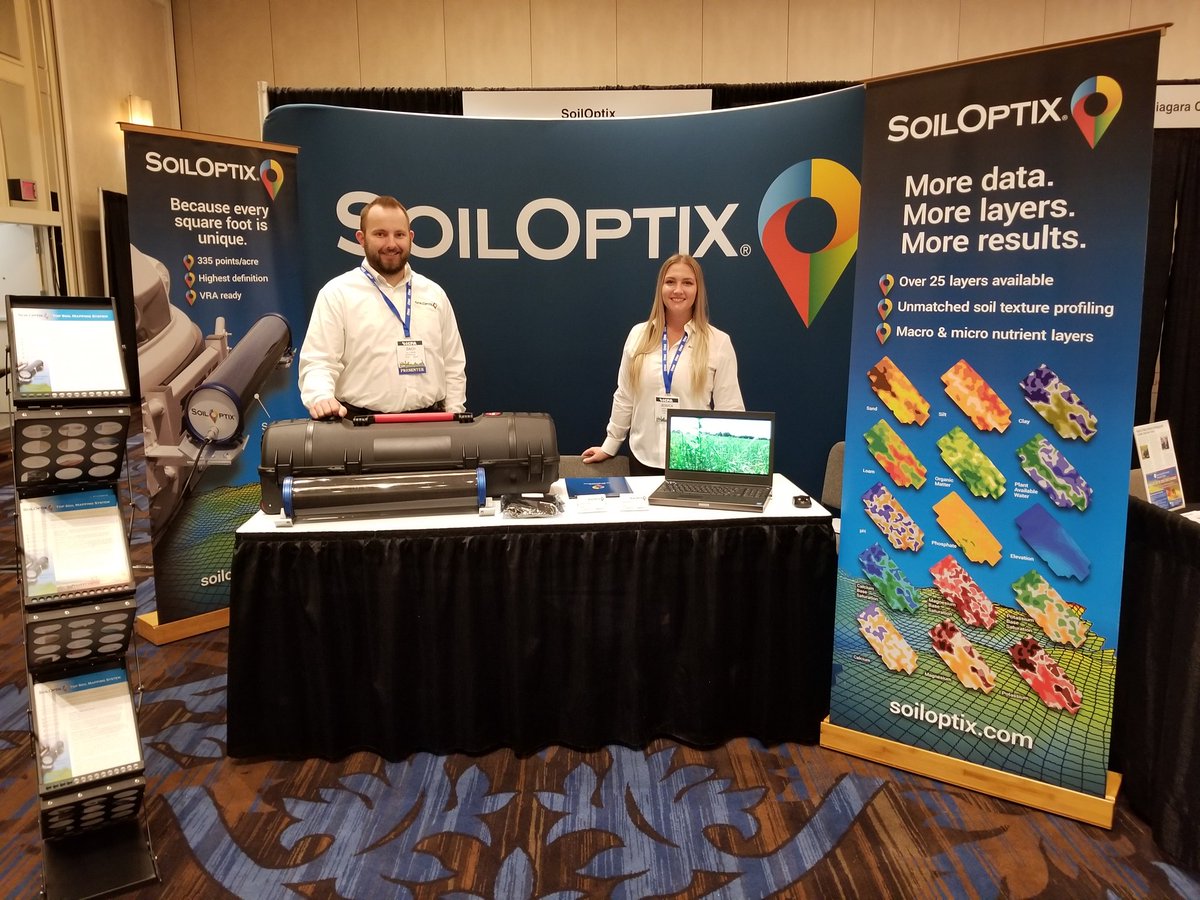 SoilOptix's tweet photo. We're ready to rock and roll! Come visit us at booth #13 at #14thICPA @IntSoPA #SoilOptix #BecauseEverySquareFootIsUnique https://t.co/fMegFWceaH