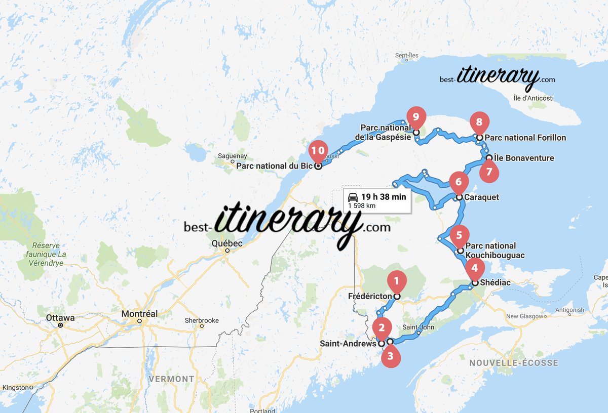 Retrouvez notre itinéraire "3 semaines en <a href="/tourismgaspesie/">Tourisme Gaspésie</a> et au <a href="/TourismeNB/">Nouveau-Brunswick</a>" et embarquez avec nous pour une aventure maritime idéale pour les amoureux de la nature et hors des sentiers battus 🌿
➡️ best-itinerary.com/fr/destination…

#tourisme #voyage #canada