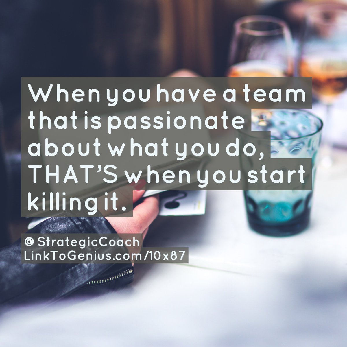 10xTalk's tweet photo. When you have a team that is passionate about what you do, THAT’S when you start killing it. https://t.co/DKLc3ddRGN https://t.co/FpKWmaGVJG