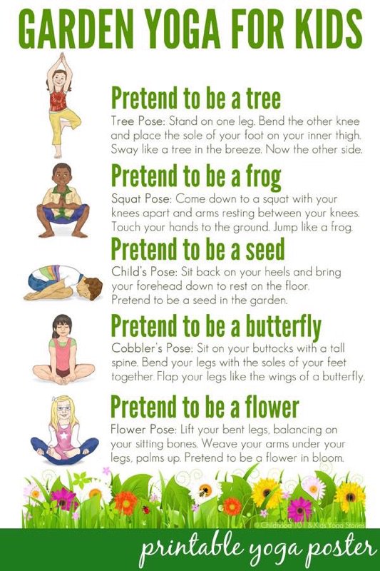 FitKidsofSWOK's tweet photo. Here is a great way to mix together gardening and yoga for kids! #FitKidsofSWOK #Yoga #EatBetter #MoveMore #Gardening #HealthyOklahoma https://t.co/WdV6gujfpm