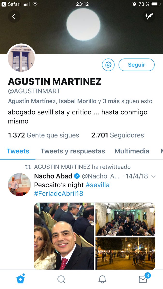 MariaMarmar46's tweet photo. @hdelosrios2 @patricialopezl Nacho abad es colega del abogado de la manada https://t.co/QeOrVtOcPJ