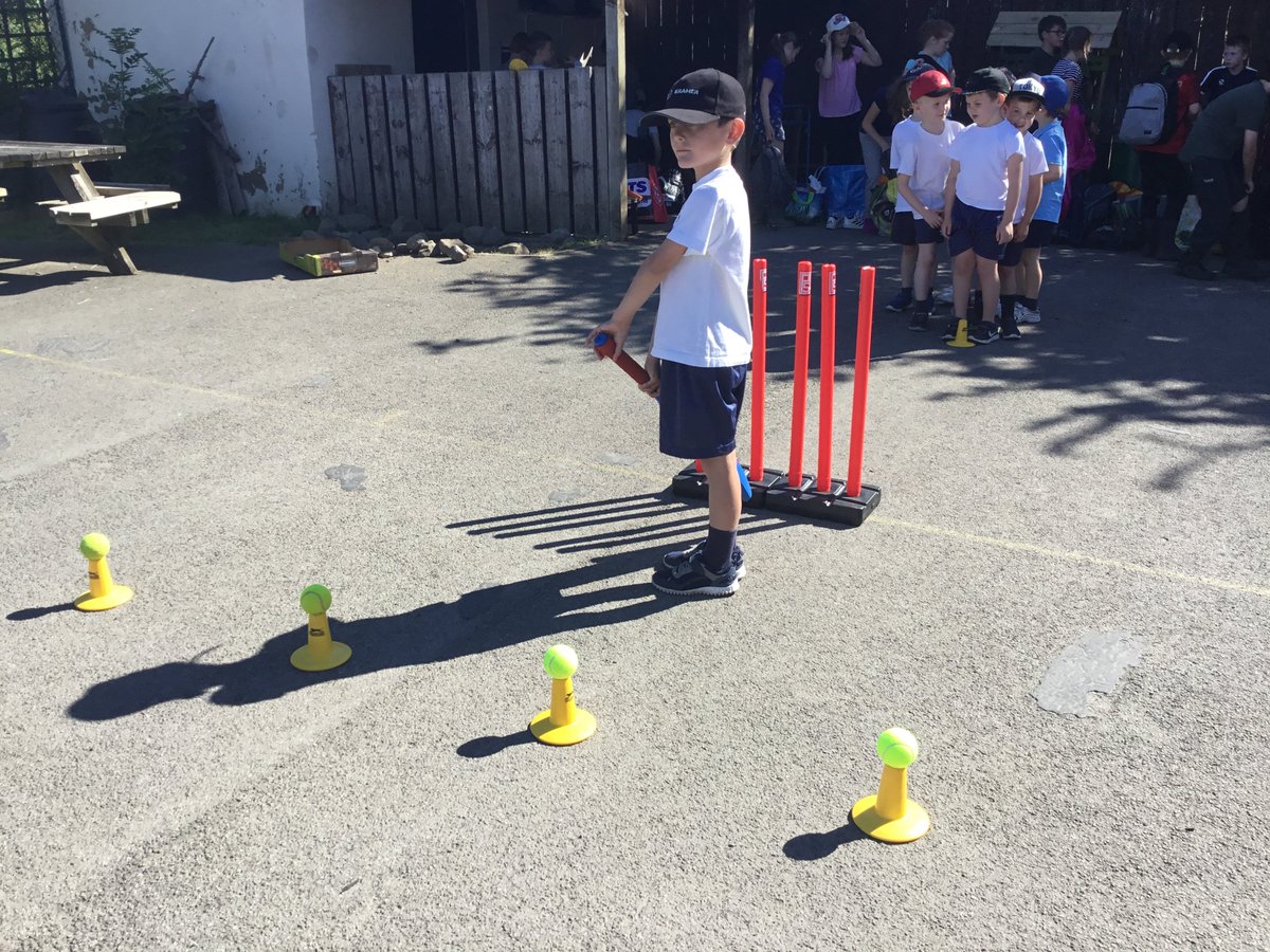 crakehallsch's tweet photo. Crakehall School North Yorkshire started the week of sports with' Cricket with Crofty' all children took part in a session improving their cricket skills. KS1 also had a session cheerleading. https://t.co/dabz0ADgn4
