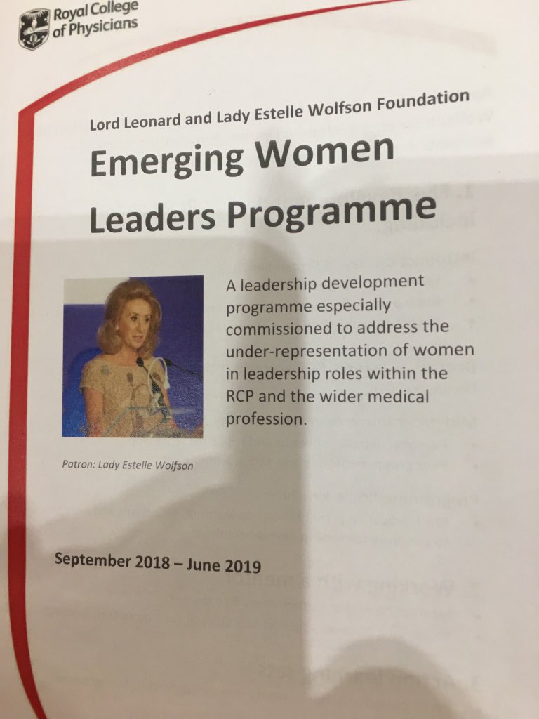 VauxEmma's tweet photo. Emerging women leaders programme @RCPLondon 

Are you a consultant of less than 10 years?

This might be for you..

#RCP500 #IMed2018 https://t.co/i8S3UqXIZf