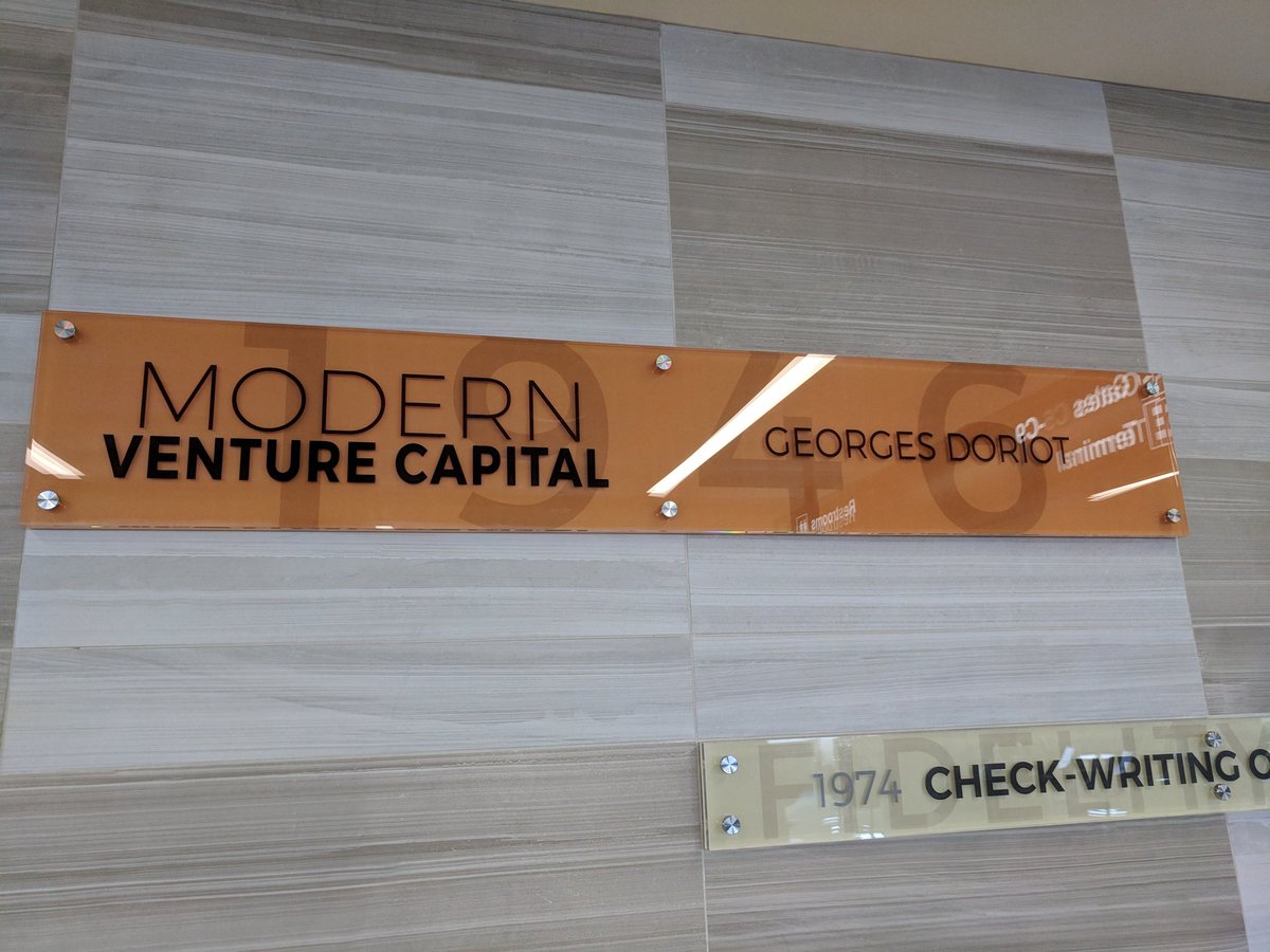 johnmaeda's tweet photo. “Someone, somewhere, is making a product that will make your product obsolete.” —Georges Doriot, pioneering 1940s VC https://t.co/x4evvBjx3U