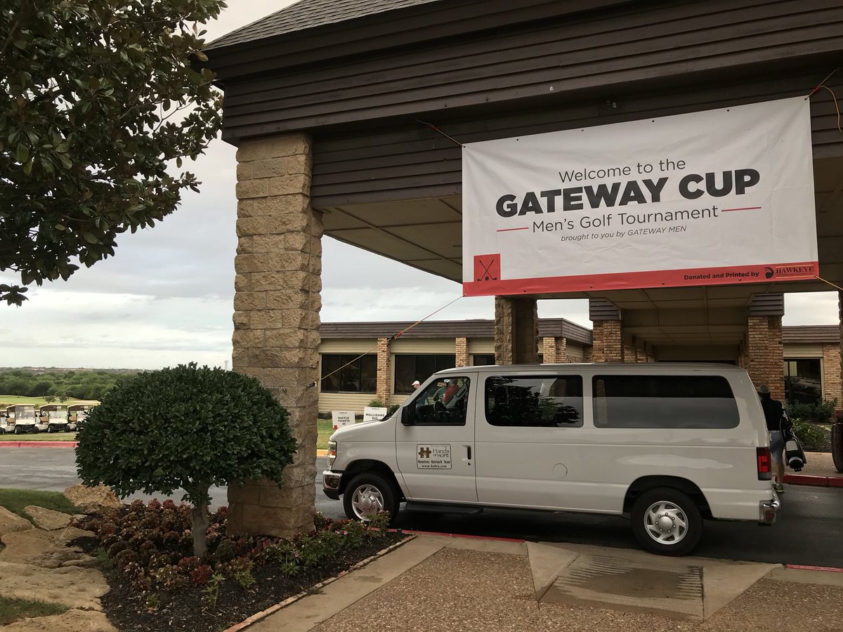 The rain has cleared and sign in is underway <a href="/Gateway_Men/">Gateway Men</a> #hohtx