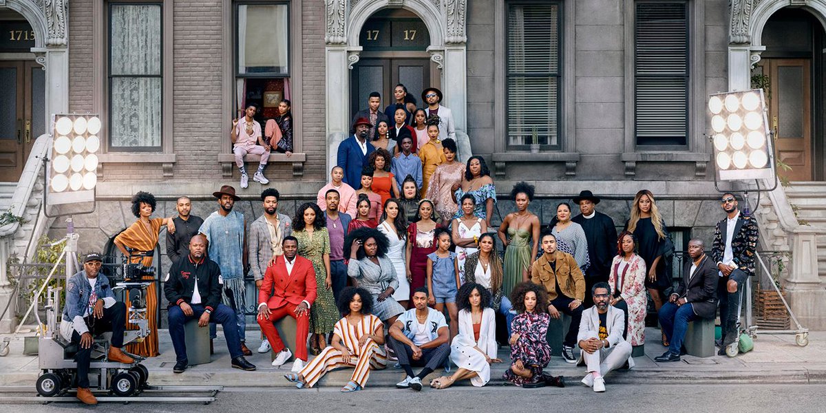 Adweek's tweet photo. Netflix recreated a historic photo to showcase the diversity and creativity of black creators https://t.co/43Lb2lb5Kb https://t.co/zMv0QMJ9Nl