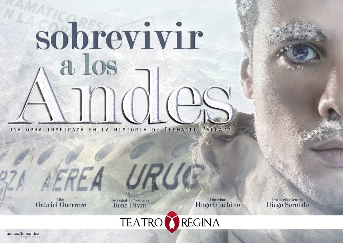 ¡La historia que conmovió al mundo! ❄️MIÉRCOLES 27/6 ÚLTIMA FUNCIÓN❄️ Conseguí tus entradas en bit.ly/ReginaAndes o boletería!