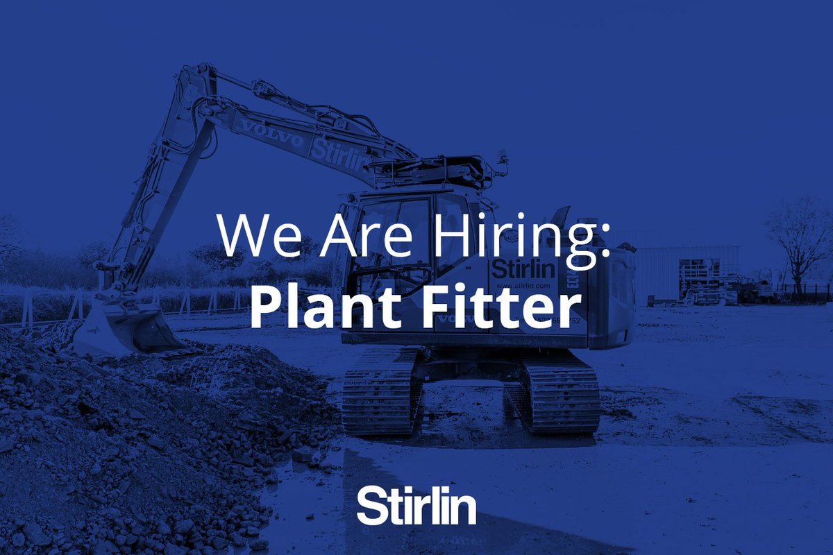 Vacancy- Experienced Plant &amp; Vehicle Fitter required for Stirlin Plant. Full time. For further information please contact 01522 682752 or email info@stirlin.com #Lincoln #Development #Wearehiring