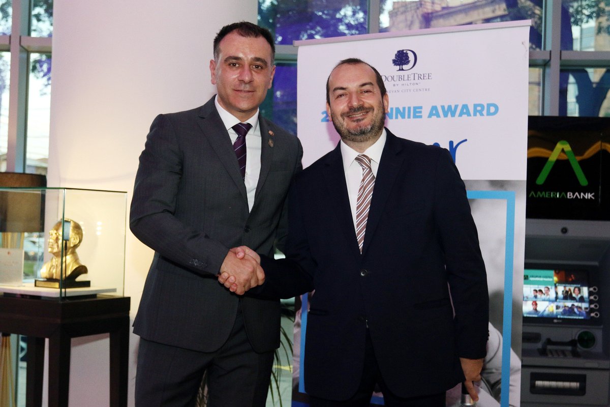 DoubleTreeYer's tweet image. DoubleTree by Hilton #Yerevan was announced to win the prestigious #ConnieAward – the best of Brand Awards over 300 #DoubleTree by #Hilton Hotels in Europe, Middle East and Africa 
#WeareHilton #WeareHospitality