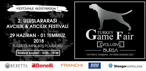 StoegerTurkey's tweet photo. 29 Haziran - 1 Temmuz Bursa Görükle Atış Poligonunda Game Fair e katılıyoruz. Markalarımızdan çeşitli modelleri test etme fırsatınız olacak. 
Kaçırmayın... https://t.co/t1uLuCzVfR