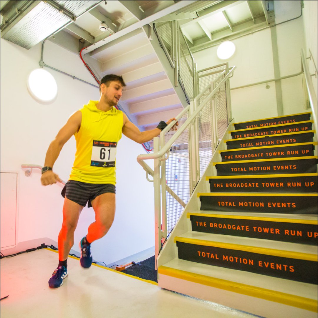 TotalMotionEvts's tweet image. Multi-climb places for the Broadgate Tower Run Up stair race in November are selling fast, with only a few places remaining so don't delay entering if you think you can climb it more than once! 🏃‍♀️🔝  goo.gl/Bjfhty