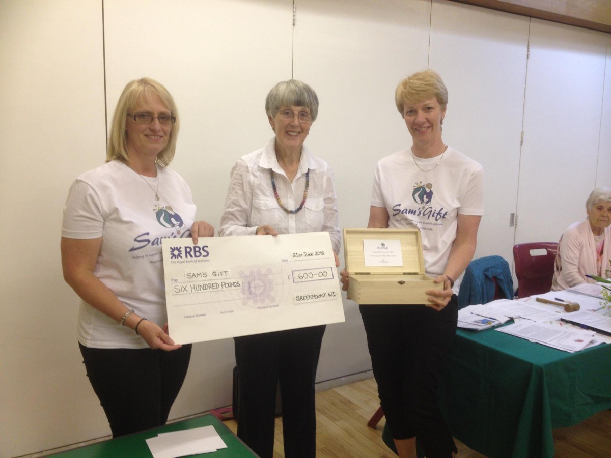 BuryTimes's tweet photo. Greenmount Women's Institute raise Β£600 for local cancer charity https://t.co/9f5jsTUItE https://t.co/twxAXCev5U