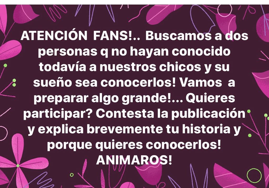 Venga pasiller@s no dudéis en participar!!!