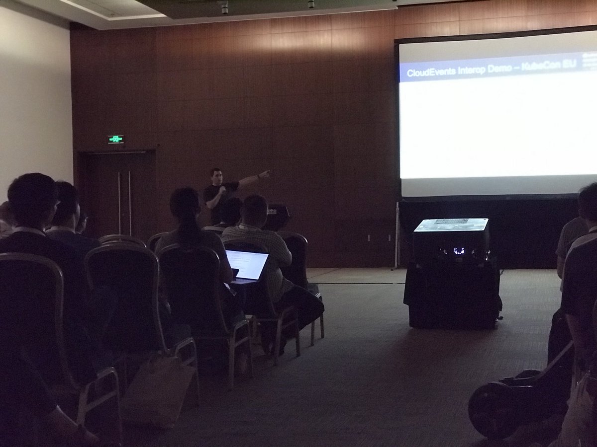 sp_zala's tweet image. Great 1st day at #LC3 Beijing. Serverless talk by @duginabox was packed and ended with busy QA #IBMCode @tarpinian @nimeshbhatia