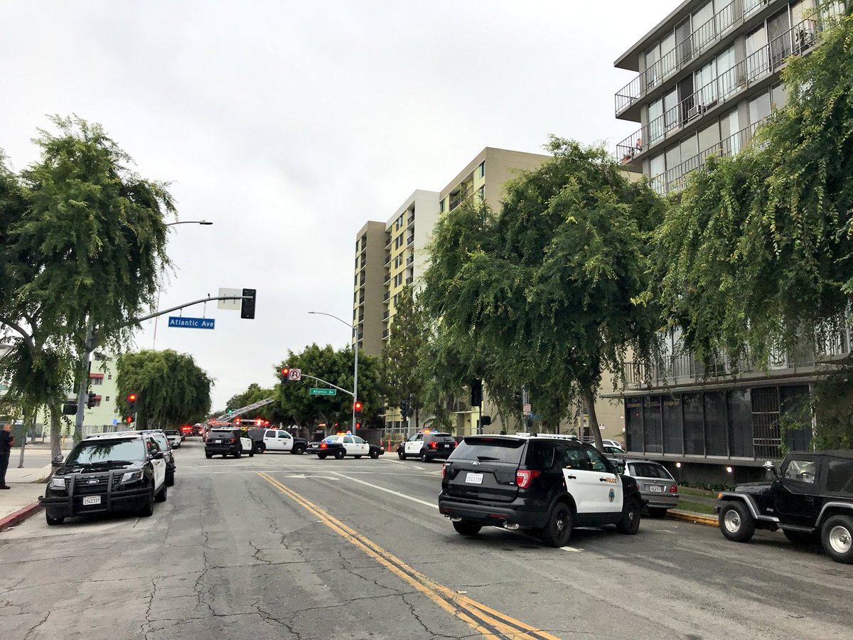 Long Beach Police and Fire will be proving additional details to media at 5th and Atlantic at 0650 hrs. with regard to the incident that occurred early this morning at 600 East 4th Street. 2 firefighters were shot and transported to a local area hospital.