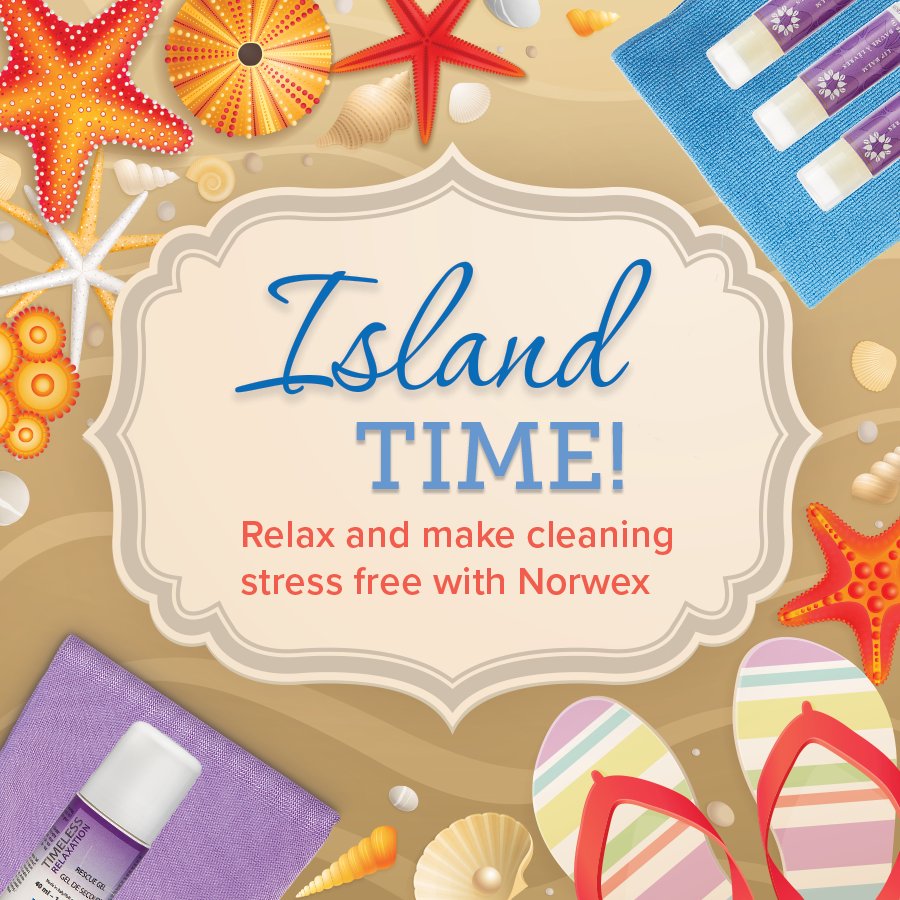 norwex's tweet photo. Here's a fun idea: Turn your backyard Summer parties into an island paradise Norwex-style! Getting started is easy -> https://t.co/oHTDrX5srv https://t.co/yIsBEua2Bt