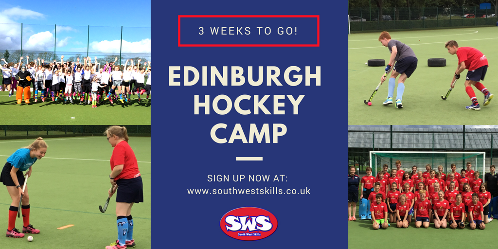 Our #Edinburgh Hockey Summer Camp is starting in just 3 weeks! Make sure you sign up and don't miss out: southwestskills.co.uk. #raiseyourgame #hockey #HockeyIsForEveryone #MondayMotivation 🏑😀
