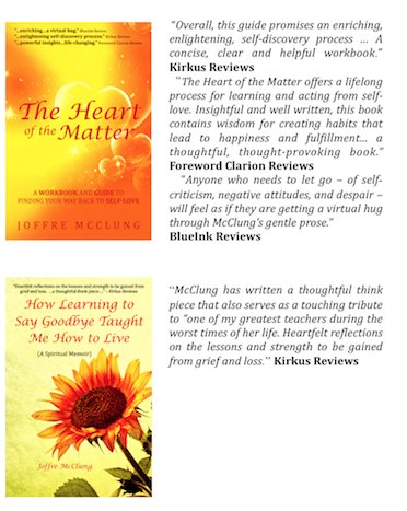 book_tribe's tweet photo. • Learn how to love yourself with the Heart of the Matter. Learn how to stay conscious when facing a loss with Learning to Say Goodbye. Living consciously and mindfully is not only possible it is our natural state. #seflhelp #spirituality https://t.co/VukgGFSQjp https://t.co/OamciknBcD