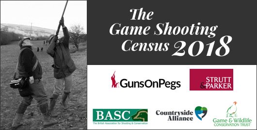 CAupdates's tweet image. We are urging all our members &amp;amp; supporters to take part in the 2018 Game Shooting Census or Shoot Owner Census by @GunsOnPegs &amp;amp; @struttandparker ➡️ bit.ly/2lwkBwZ 

All participants will be entered into a prize draw to win a 200 bird day for two at Bodnant Estate!
