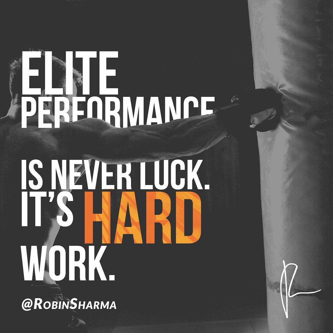 If you want to excel in life, you gotta put ‘ boots on the ground ‘ and Do the work!!