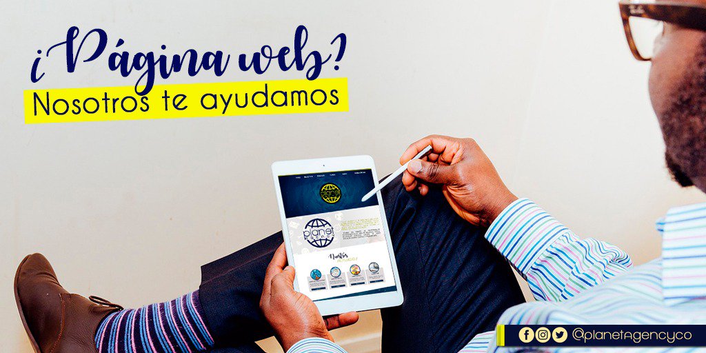 planetagencyco's tweet photo. ¿Página Web? Nosotros te ayudamos.

Si necesitas una moderna y funcional o renovarla, podemos hacerlo por ti, Comienza la semana #Julio con una #website nuevo. #planetagencyco somos un equipo totalmente calificado. #web #diseñografico #marketingdigital #socialmedia https://t.co/Iw0vr7VyPg