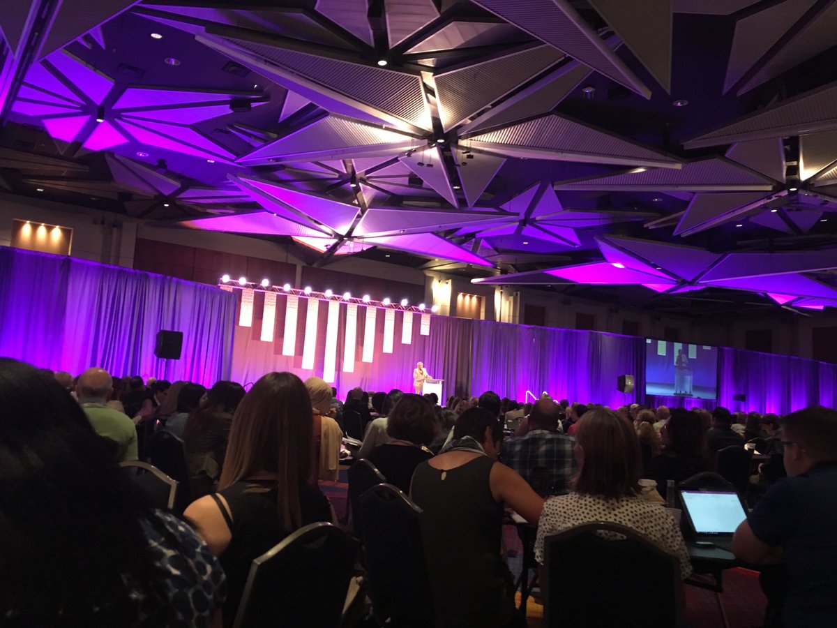 carenfeldman's tweet photo. At #WPEA with 900 hundred others listening to @dheisz in Texas. So excited! Will be speaking on positive education around the world at 945 today! #Posednet #Weflourish @BeccaComiz https://t.co/jmmJPwVa01