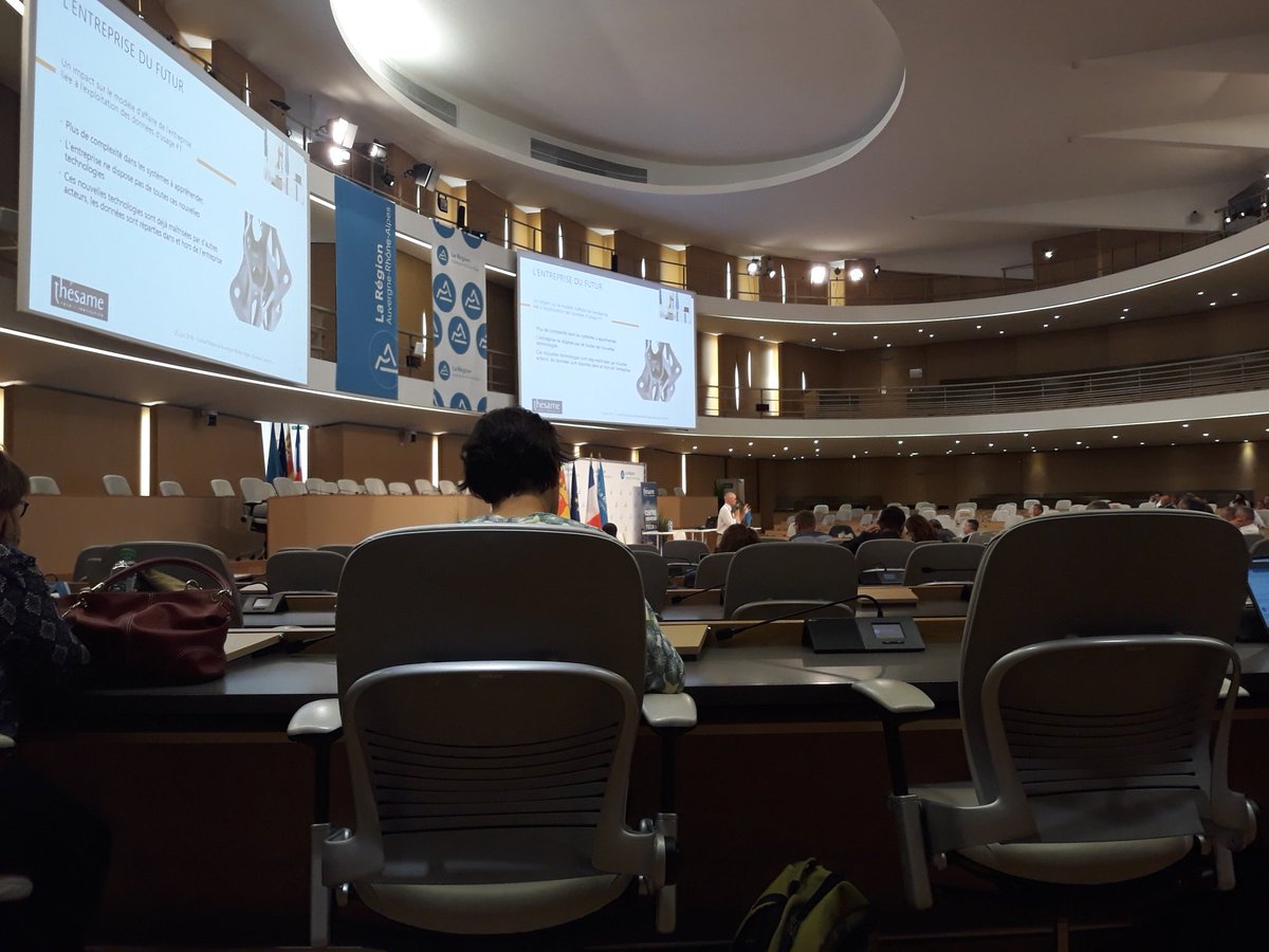 Matthkl's tweet image. En direct de l'atelier sur #industriedufutur  #businessSummit @auvergnerhalpes @AURAentreprises