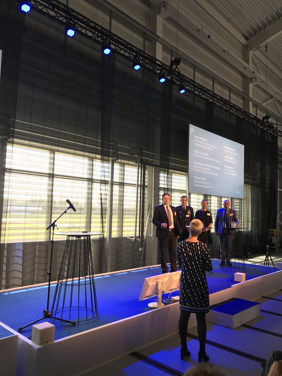 “By working together in the eco-system we can make electrification in Aerospace really happen. The government needs to push this forward” says John Pritchard <a href="/GKNAero/">GKN Aerospace</a> <a href="/NLR_NL/">Royal NLR</a> symposium