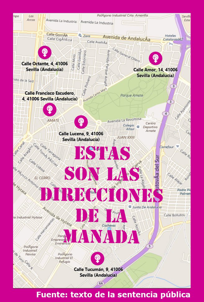 retuitator's tweet photo. Se filtran las direcciones de los miembros de #LaManada, hagámoslas correr para que sus vecinas estén avisadas de que hay violadores en su barrio.
 #ManadaLibreAR https://t.co/JZpv5XUHR2