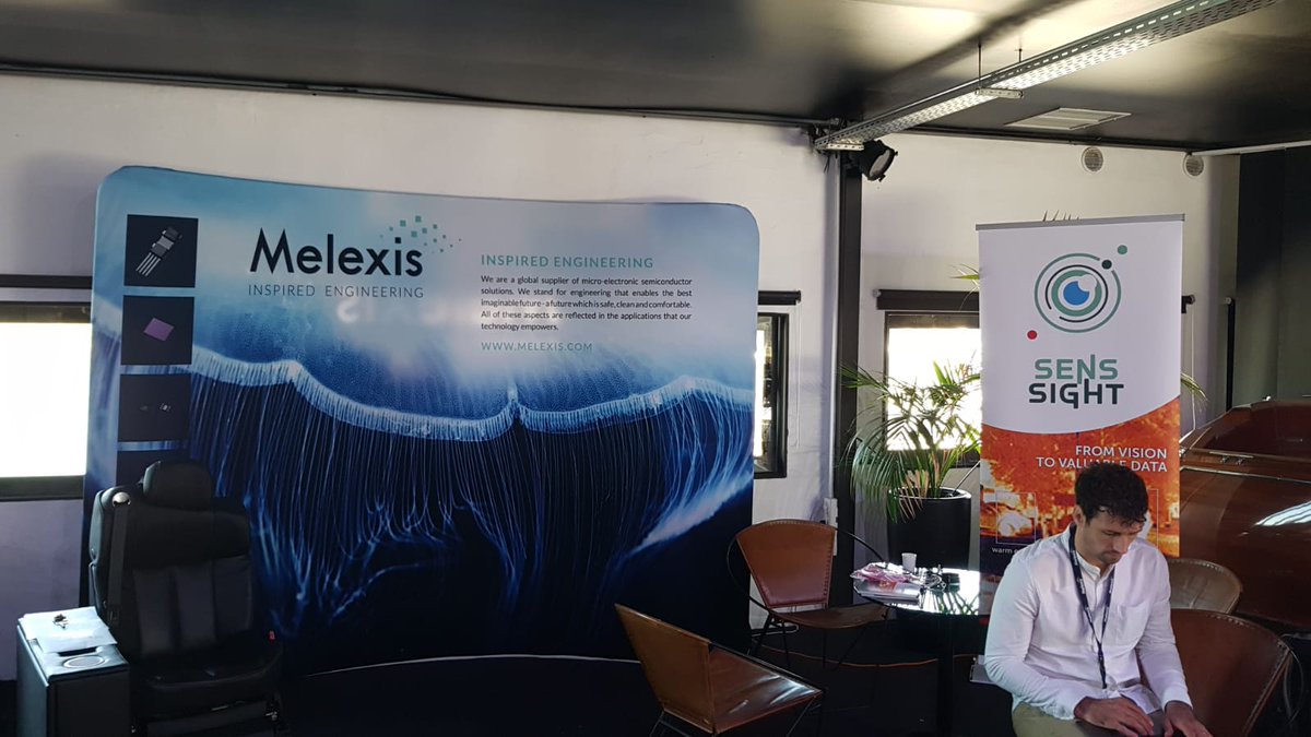 Introducing our knowledge at Melexis #InnovationDay ! We are demonstrating our thermal industrial endoscope integrating <a href="/Melexis_Sensors/">Melexis</a> sensors. If you haven't already seen it, check this link: bit.ly/2Kmc9P8!