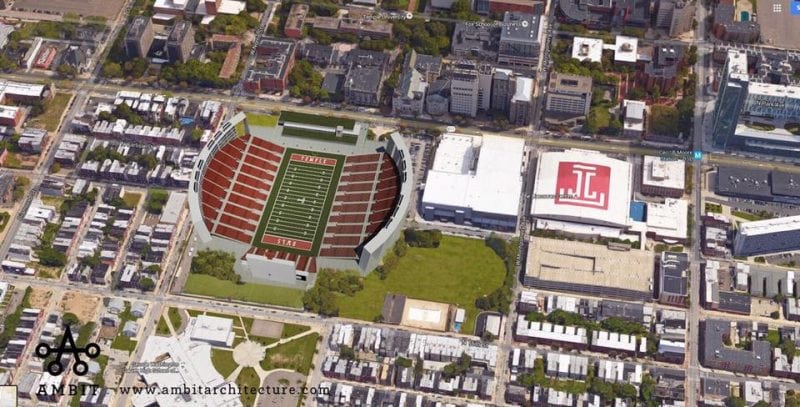 andersonatlarge's tweet photo. @TheTempleNews @PhilaPlanning @Darrell_Clarke @TempleUniv @foxschool Temple University claims it’s meeting with local residents about #TempleStadium. @TempleUniv has never identified these handpicked neighbors. Who do they represent other than themselves?
What could Temple promise that would lead the community to agree to this monstrosity⁉️ https://t.co/IJXq7o7ZOi