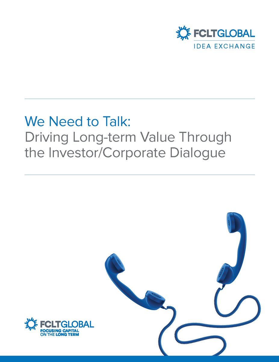 Focusing #IR activities on long-term shareholders can help focus the investor/corporate dialogue toward achieving long-term goals. Learn more in our latest #IdeaExchange: ht.ly/NSgw30ktFs4