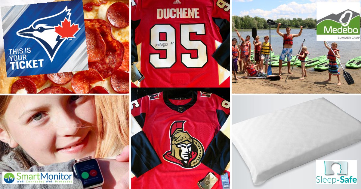RunKatiesRun's tweet photo. On July 7 @AnthonyFarnell of Global Toronto will be auctioning off these great items! We accept CASH, CHEQUE, VISA, M/C and E-TRANSFER. *Matt Duchene signed NHL jersey *A week at Medeba Day Camp *Blue Jays ticket package *Sleep-Safe pillow *Smart Monitor #myhaliburtonhighlands https://t.co/o6fgDaaZtz