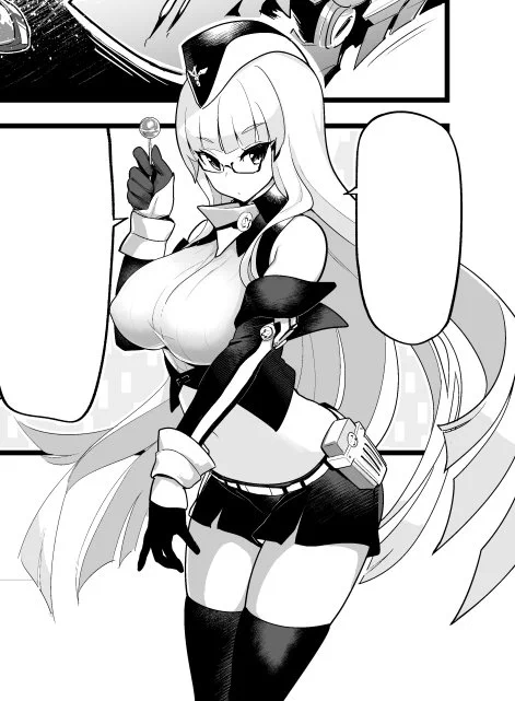 見切れていないグナイゼナウです。
#アズ4
#びそくぜんしんっ
#アズールレーン 